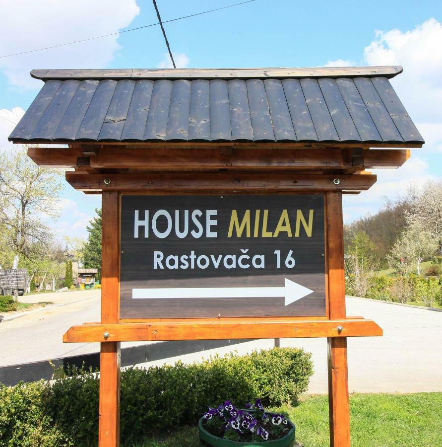 House Milan Hotell Rastovača Eksteriør bilde